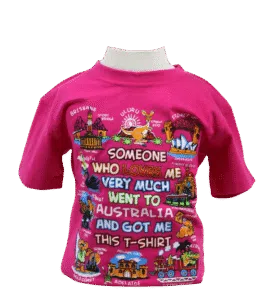 Pink Someone Loves Me Kids T-Shirt