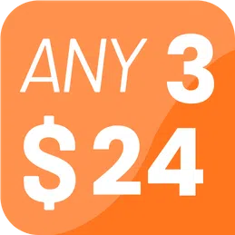 3 for $24