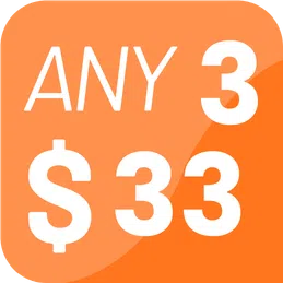3 for $33