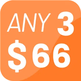 Any 3 for $66