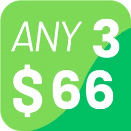 3 for $66