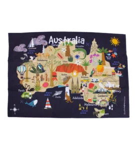 Land Down Under Towel