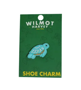 Blue Turtle Shoe Charm