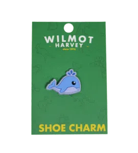Whale Shoe Charm