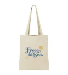 Free By The Sea Tote Bag