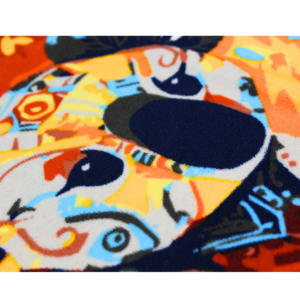 30951 Close Up of Koala and Kangaroo Australian Mosaic Beach Towel