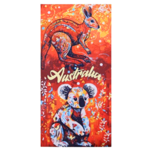 Australian Mosaic Beach Towel