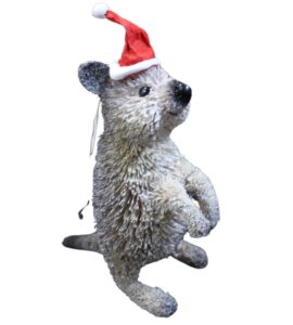 Bristlebrush Quokka Christmas Ornament
