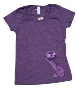 Purple Emu Womens T-Shirt