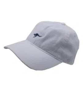 White Kangaroo Cap