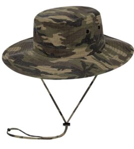 Camo Walkabout Mens Mid Brim Hat
