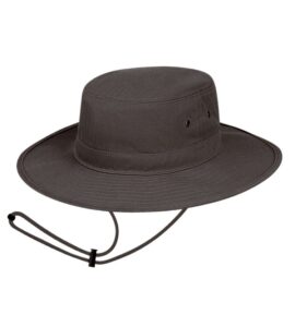 Charcoal Walkabout Mens Mid Brim Hat