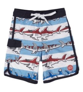 Here Comes Trouble Boys Boardshorts