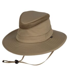 Khaki Idado Mens Mid Brim Hat