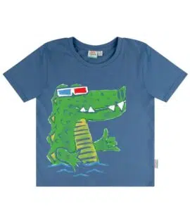 Ocean Blue Happy Snappy Boys T-Shirt