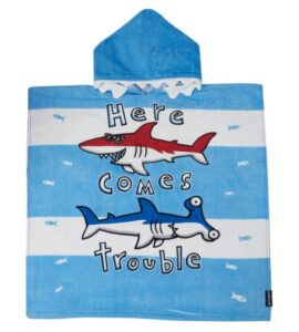 Here Comes Trouble Boys Cape Towel