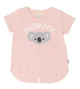 Coral Koala Paint Girls T-Shirt