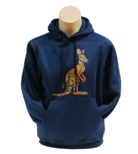 Ornamental Kangaroo Hoodie
