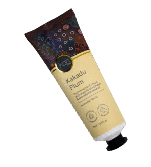 Hand cream kakadu Plum, front of bottle