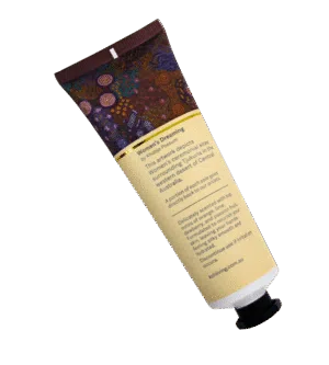 Hand cream kakadu Plum, back of bottle