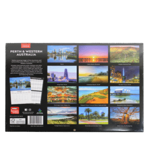 Perth & Western Australia 2026 calendar back