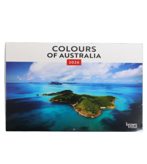 Colours of Australia 2026 calendar front
