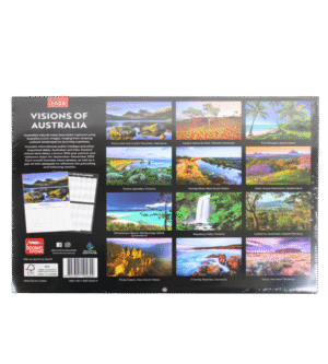 Visions of Australia 2026 calendar back