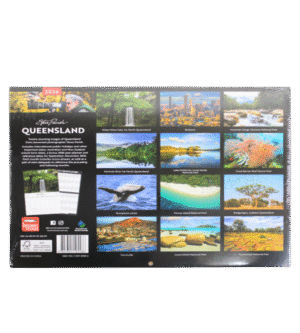Queensland 2026 calendar back