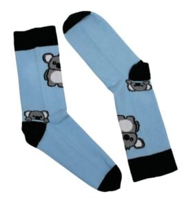 Peace and Paws Koala Socks