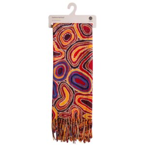 Aboriginal Dry Waterholes Scarf