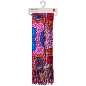 Aboriginal Waterhole Dreaming Scarf