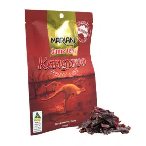 Australian Made Sweet and Hot Kangaroo Jerky 50g