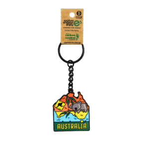 40878 Whole Australian scene Keyring