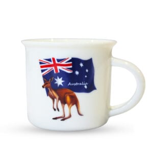 Espresso Mug Roo & Flag