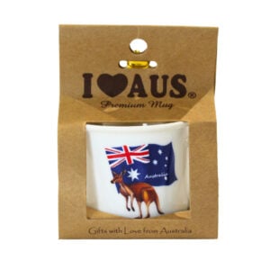 51024 Espresso Mug Roo & Flag In Packaging