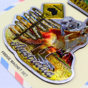 54962 Close Up Of Outback Foil Magnet Pack Bottom Magnet