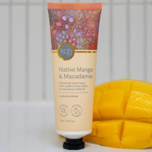 70702 Native Mango & Macadamia Hand Cream with Ingredient