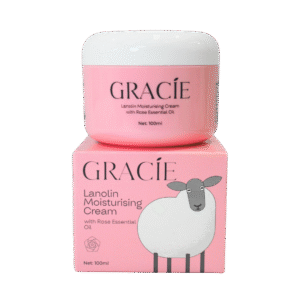 Gracie Lanolin Rose Essential Oil Cream
