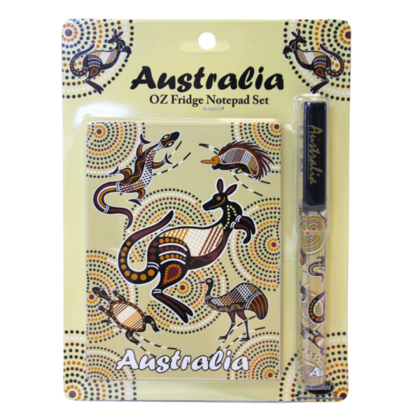 92392 Front of Dot Kangaroo Fridge Notebook