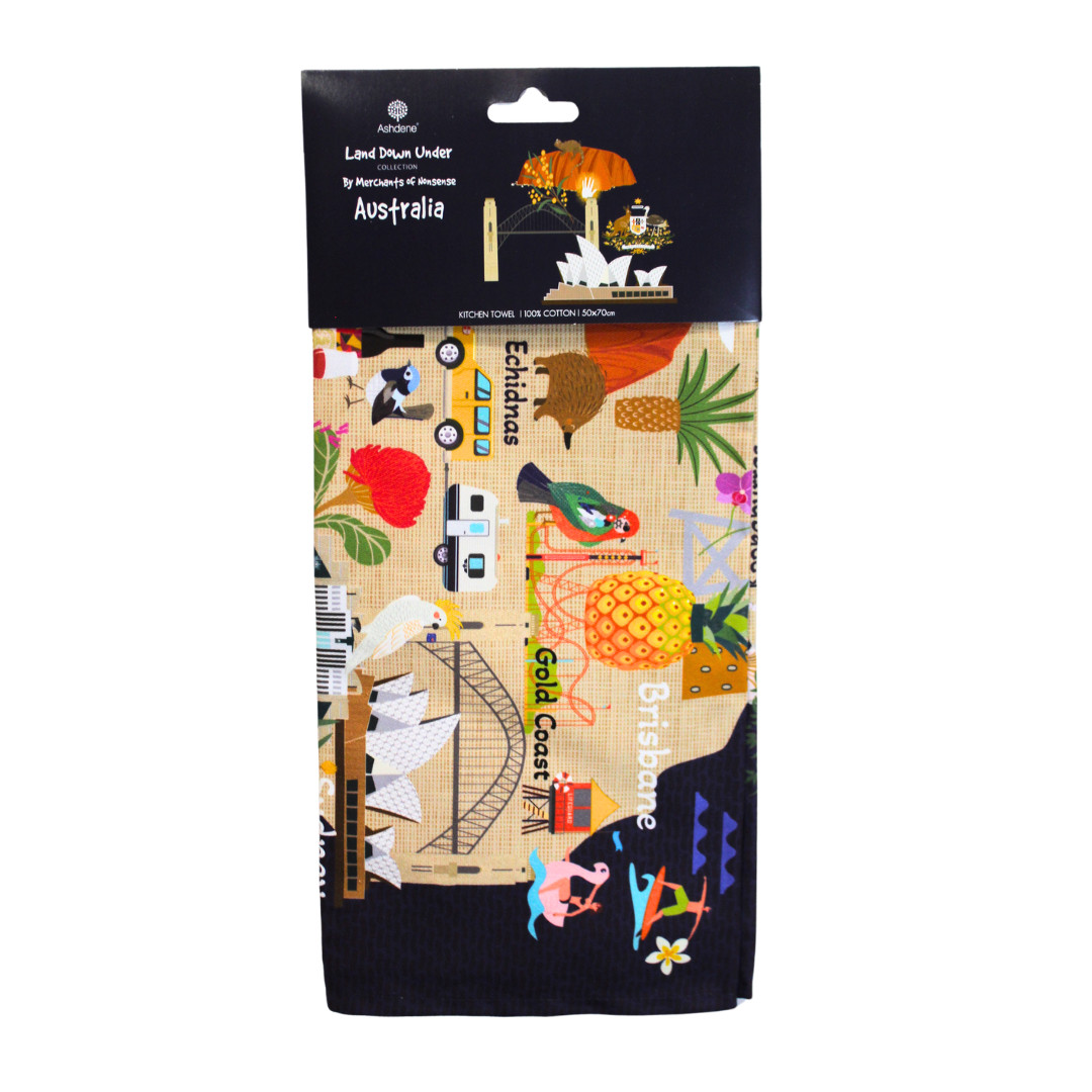 Australian Themed Tea Towels