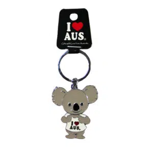38004 grey Dancing Koala Keyring
