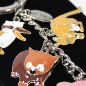 38171 Close Up of Aussie Animal Charm keyring