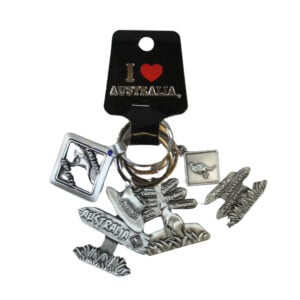 Metal Roadsign Keyring Pack
