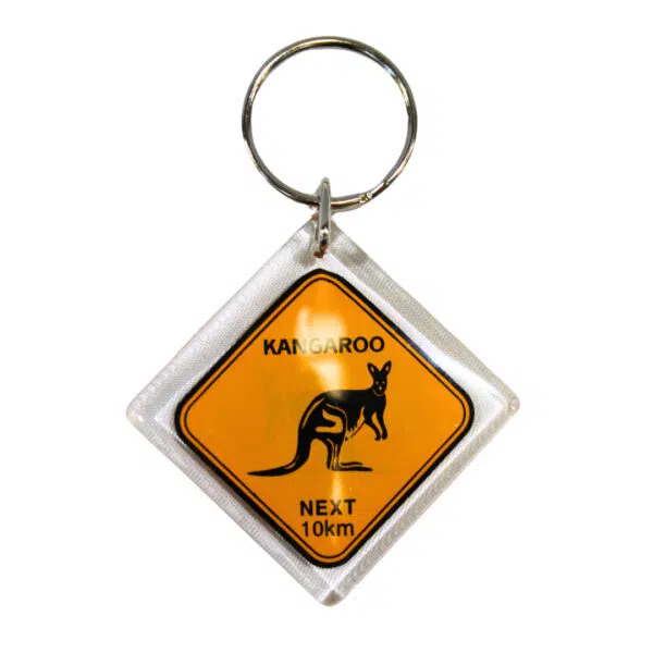 Keychain Australia Australian Roadsigns Keyring Pack Free Aus-Wide Shipping Over $100