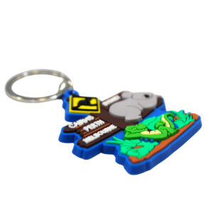 40030 Side Close Up of Outback Roadsign Keyring