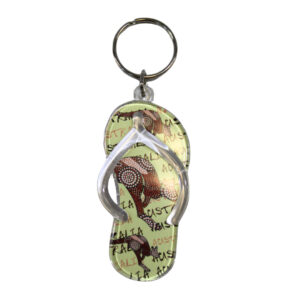 40077 Close Up of Australia Thong Keyring