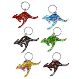 40201 All keyrings in Kangaroo Keyrings Pack