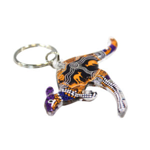 40201 Side Close Up of Kangaroo Keyring