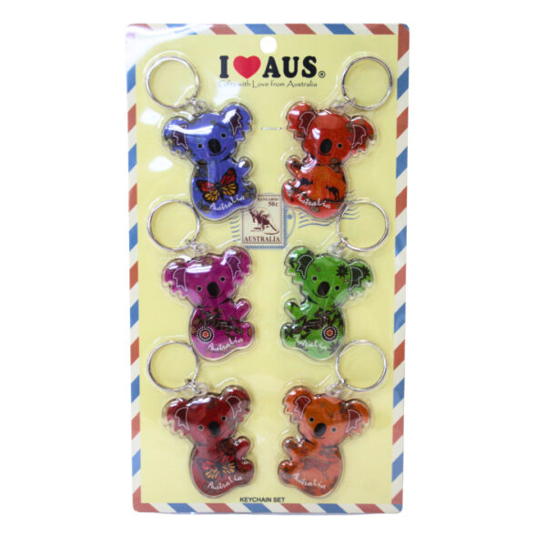 40202 Koala Keyring Pack In Packaging
