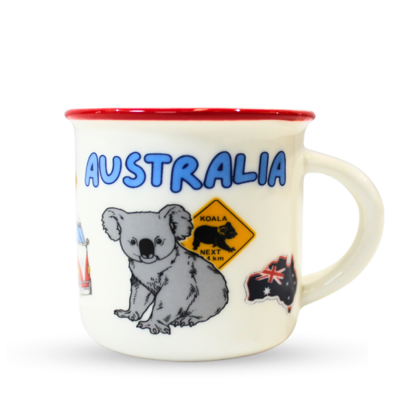 51848 Front of Espresso Mug Australian Icons